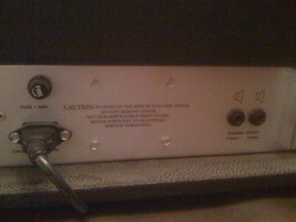 amplificador electro vox valvetech 100 R