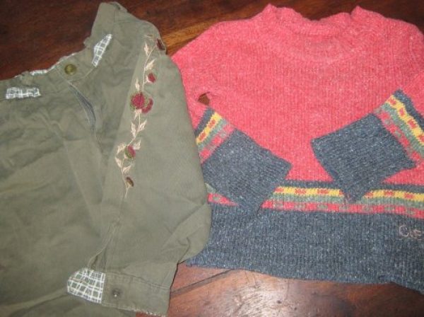 CONJUNTO SWETERS Y BOMBACHITA CAMPO NENA