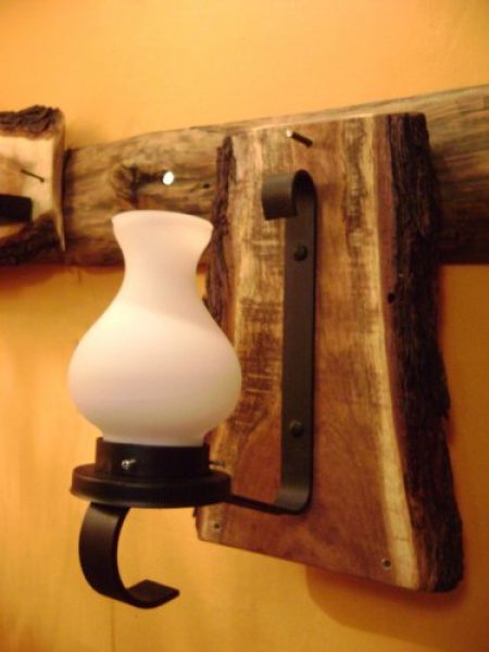 Lamparas Aplique de pared Rustico