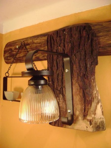 Lamparas Aplique de pared Rustico