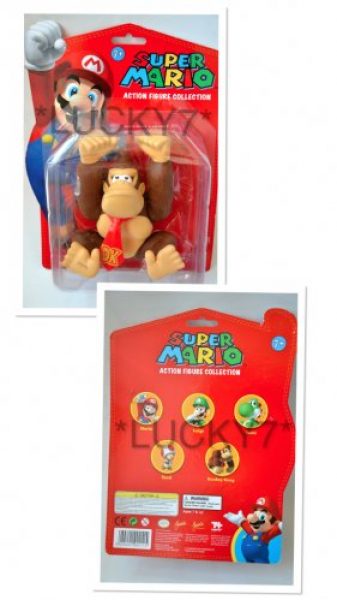 Super Mario! Figuras 13cm Nintendo Donke