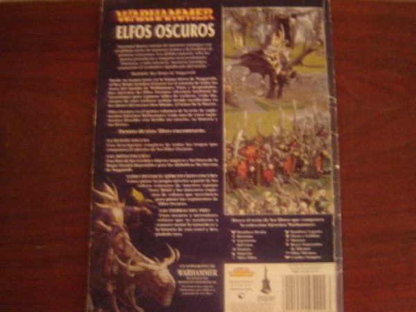Codex Warhammer - Elfos Oscuros