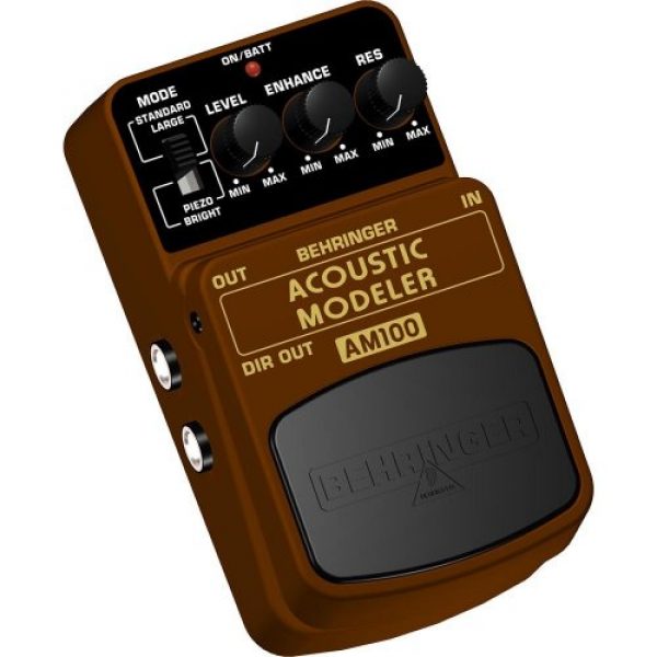pedal behringer acustic simulator.AM100