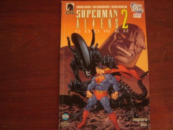 Superman Aliens 2 GodWar - Comics 1 y 2