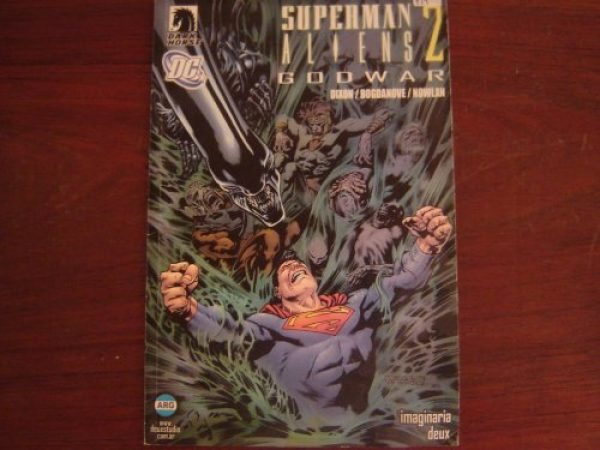 Superman Aliens 2 GodWar - Comics 1 y 2