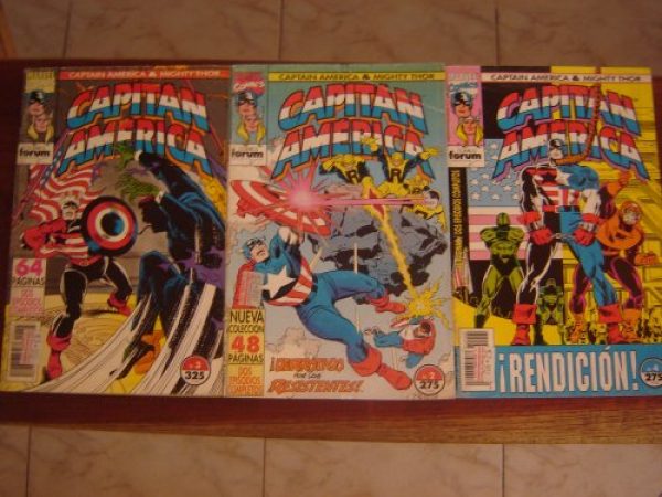 Comics - Capit&aacute;n Am&eacute;rica & Mighty Thor 