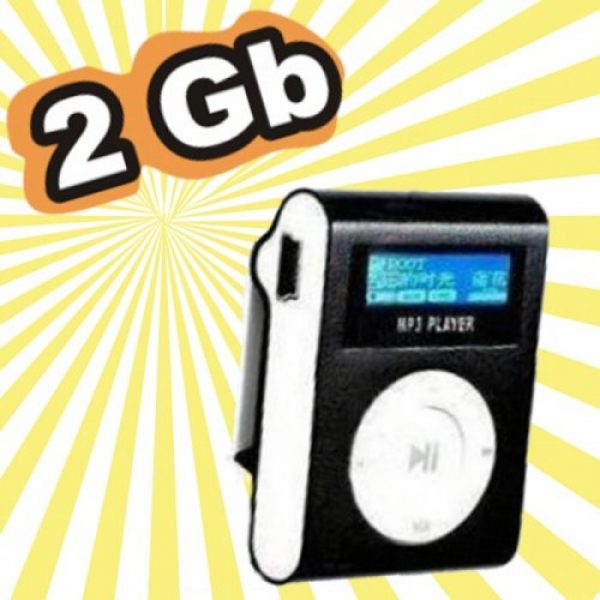 AREZ - Mp3 Clip de 2 Gb con Bateria