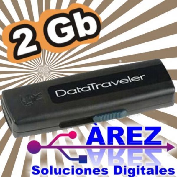 AREZ - Pendrive Kingston 2 Gb SUPER OFERTA datatraveler