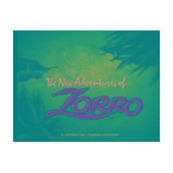 DVD LAS NUEVAS AVENTURAS DEL ZORRO ORIGINAL