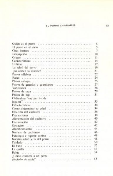 LIBRO. EL PERRO CHIHUAHUA. AUTOR TED NELSON