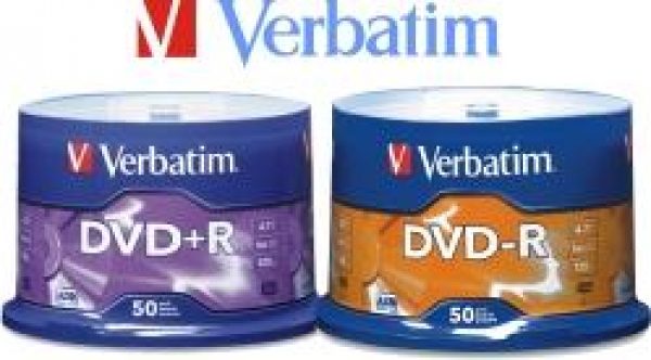 DVD VIRGEN VERBATIM +/- R 16X 