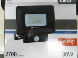 REFLECTOR PROYECTOR LED30W C/SENSOR MOV.