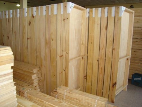 Puerta 14 cm en Pino Aberturas MaderZana