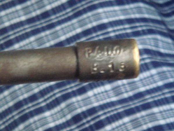 PALO BLOCK STAFF O BOLETO DE FERROCARRIL