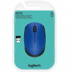 Mouse Inalambrico M170 Azul Logitech