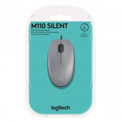 Mouse USB M110 Silent Gris Logitech