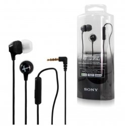 Auriculares Mdr-Ex15Ap Negro Sony