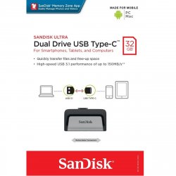 Pendrive 32GB Dual USB-USB C Sandisk