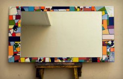 Espejos rectangulares en MOSAICO 