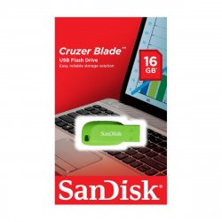 Pendrive 16GB Cruzer Blade Verde Sandisk