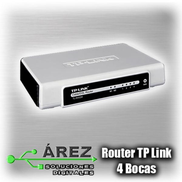 Arez - Router TP-LINK 4 Puertos