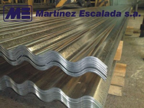 CHAPA CANALETA GALVANIZADA