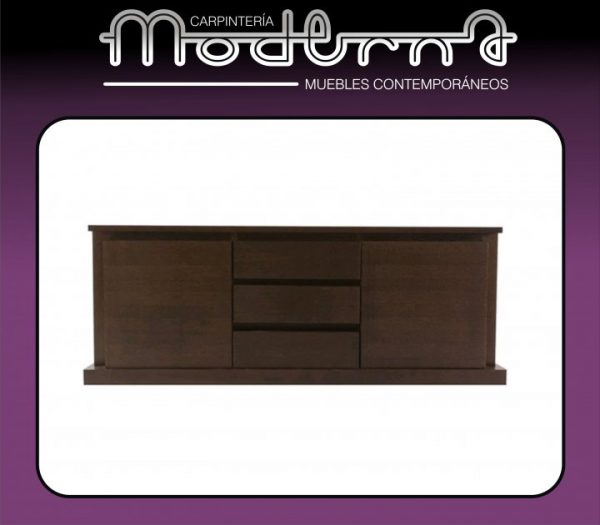 MUEBLE BAJO CON PATAS
