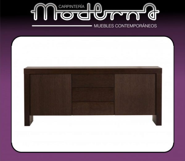 MUEBLE BAJO CON PATAS