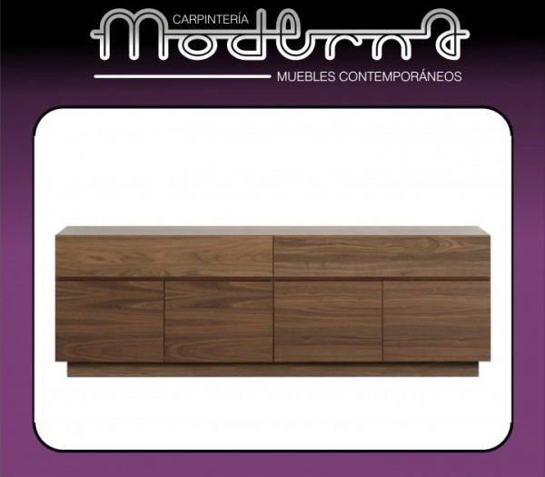 MUEBLE BAJO CON PATAS