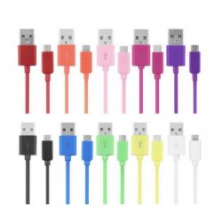 Cable Lightning a USB 1M Colores