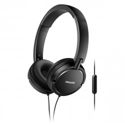Auriculares Cable Vincha Negro Philips