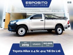 Toyota 2019 Hilux 2.4 Sc 4x4 Tdi Dx L16