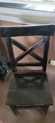 Silla sólida madera ( 4 sillas )