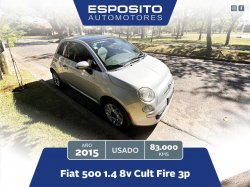 Fiat 2015 500 1.4 Cult Fire