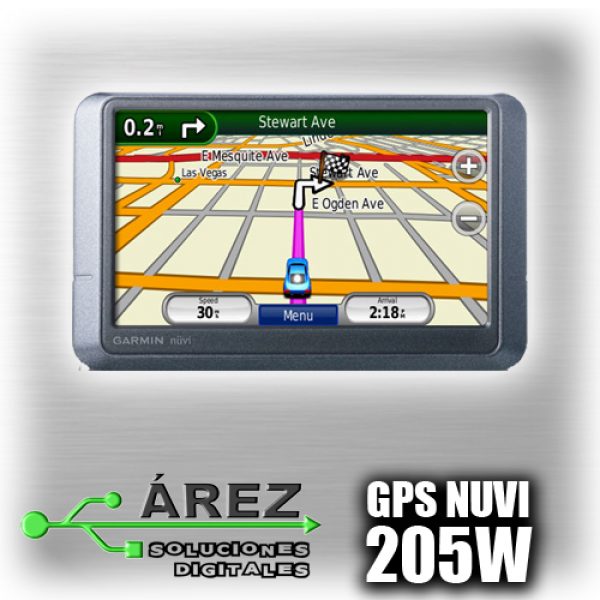 Arez - Gps Garmin Nuvi 205w