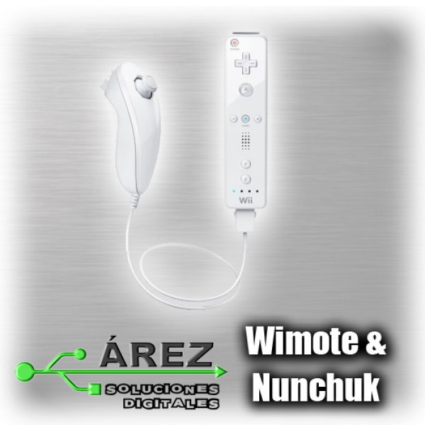 Arez - Control Remoto Wii + Nunchuk