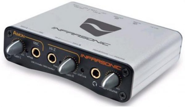 Placa de audio AMON USB 2.0 (Excelente)
