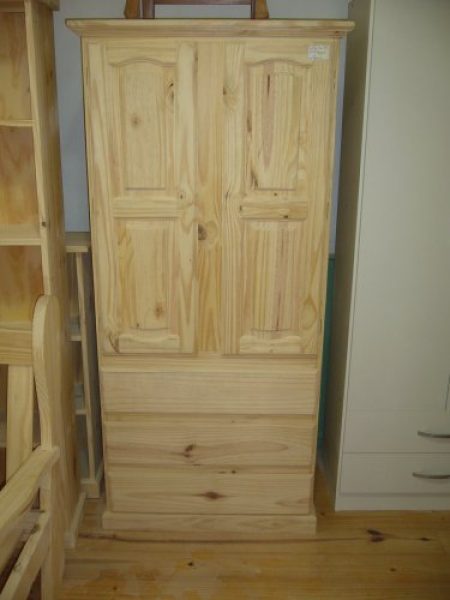 ROPERO PINO MACIZO 0.80  MTS