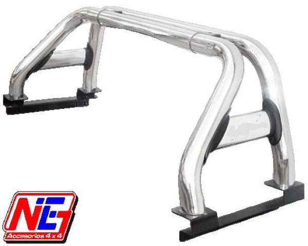 ***JAULA PARA TOYOTA HILUX CROMADA 3"***
