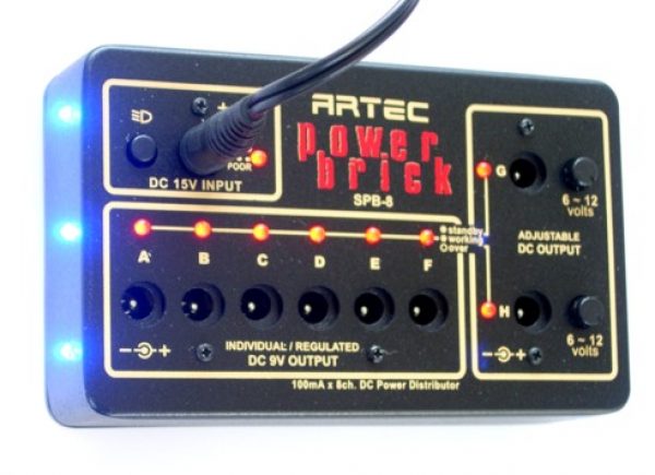 Fuente para pedales Artec