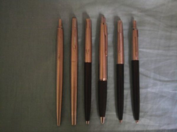  6 lapiceras PARKER