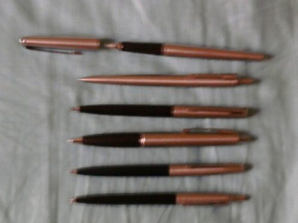  6 lapiceras PARKER