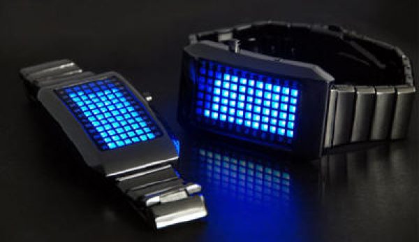 RELOJ BINARIO A LEDS - MODELO AIN'T EASY