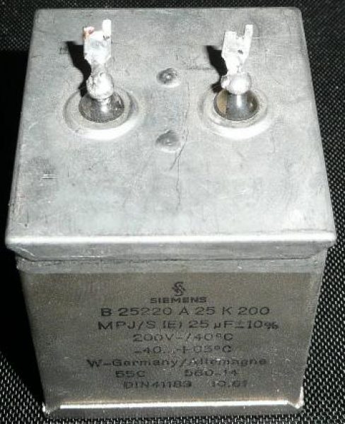 CAPACITORES SIEMENS