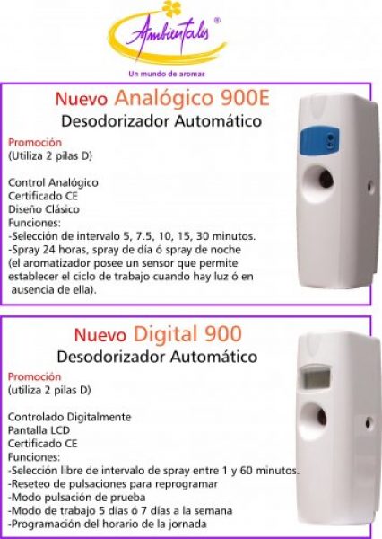 Aromatizaci&oacute;n de Ambientes
