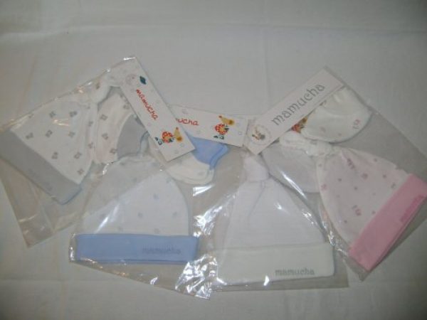 gorro para bebe y escarpin