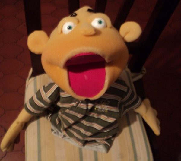  marioneta y t&iacute;teres de goma espuma