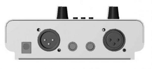 Preamplificador valvular dbx minipre