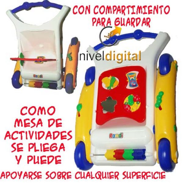 CAMINADOR ANDADOR 3 en 1 - RONDY BABY