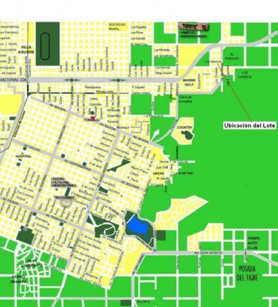Vendo lote zona Barrio Golf-Los Cardos